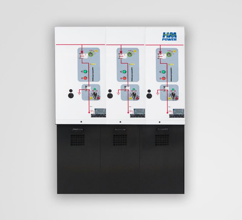 10kV常压密封空气绝缘开关柜/环网柜（三回路）